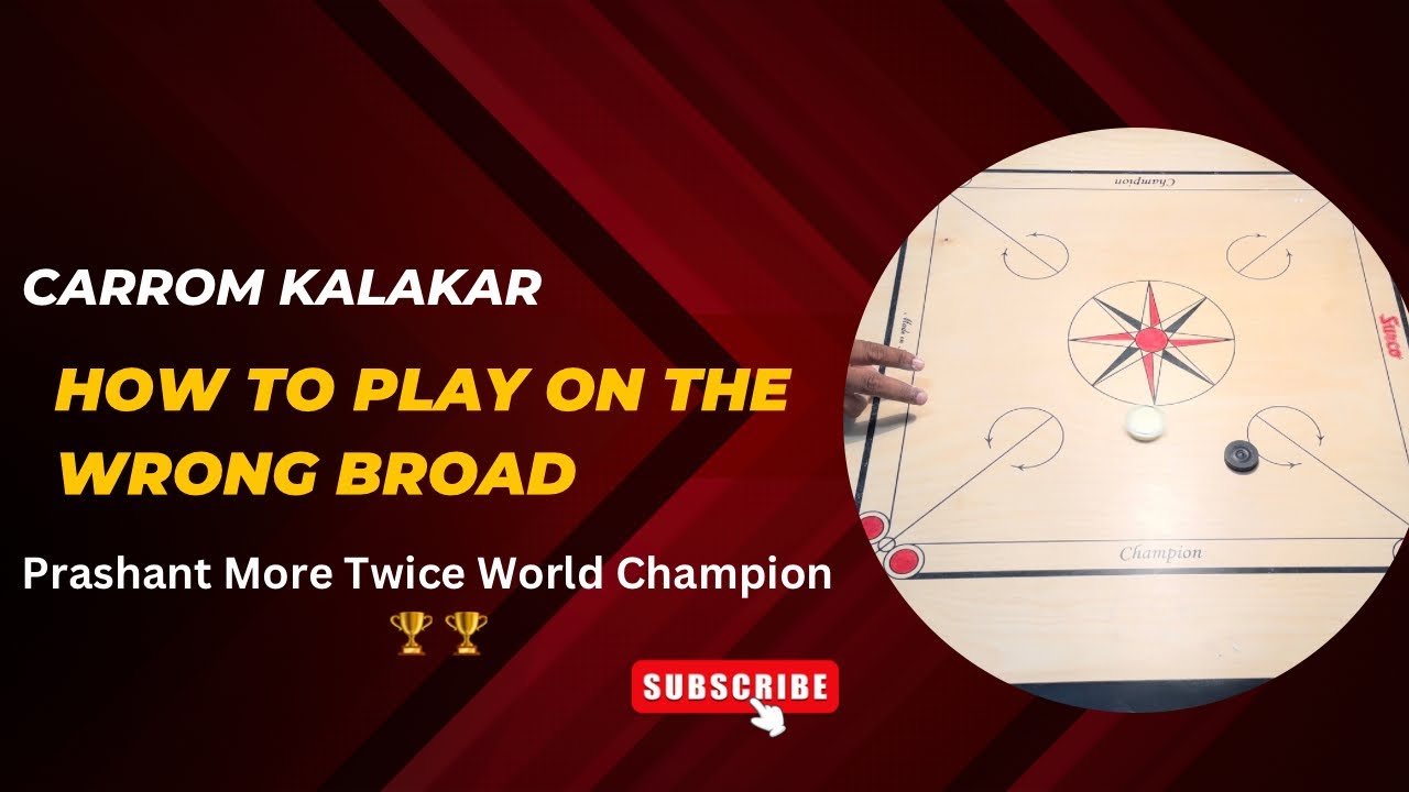 How To Play On The Wrong Broad | Prashant More | Carrom Kalakar