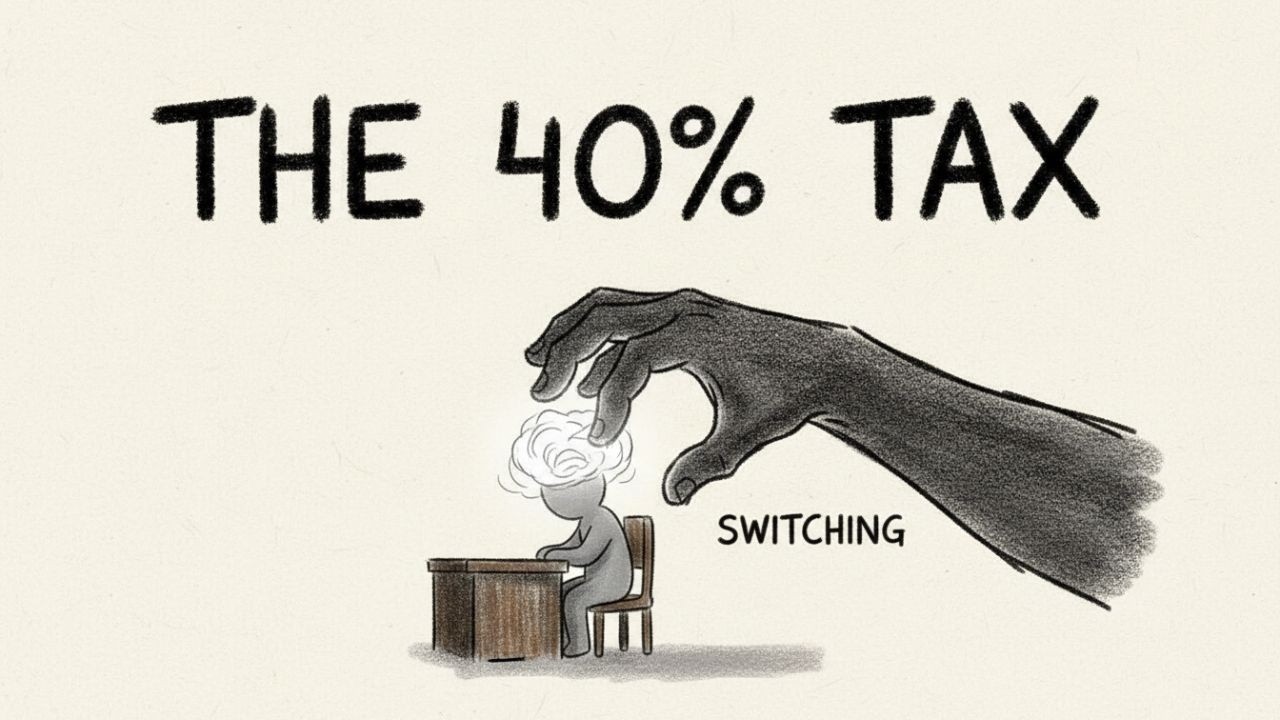 Psychology Of Focus 🧠 Why Your Brain Is Losing 40% Power | Neuroscience Breakdown