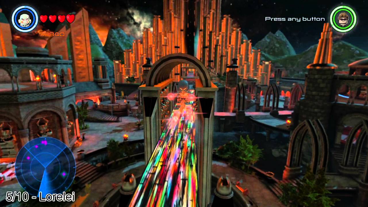 Lego Marvel's Avengers - All Character Tokens Locations (Asgard)