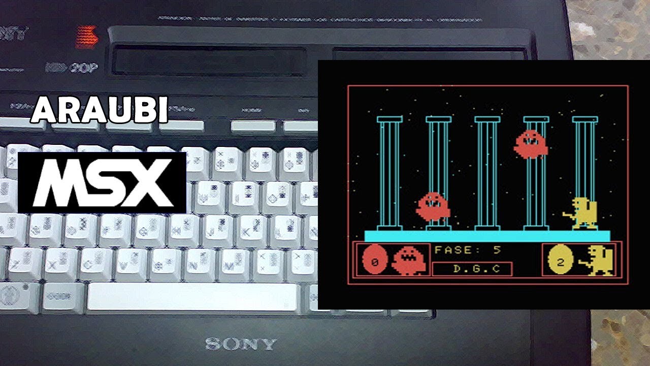 Jet-Monster (MSX Club, 1985) MSX [425] Walkthrough