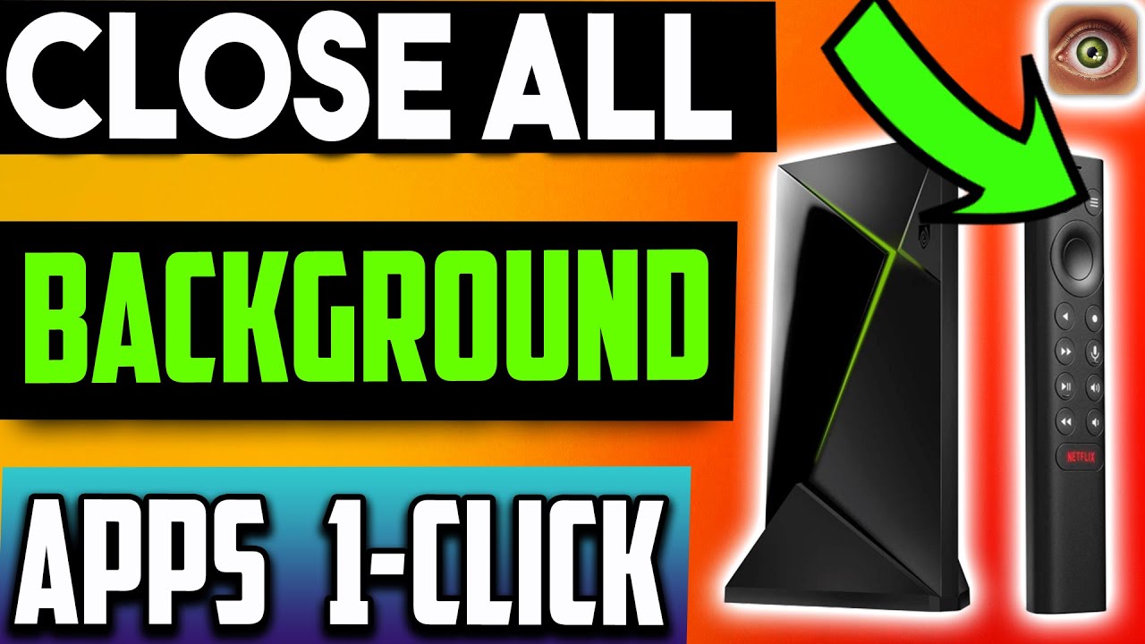 🔴CLOSE BACKGROUND APPS WITH 1 CLICK !