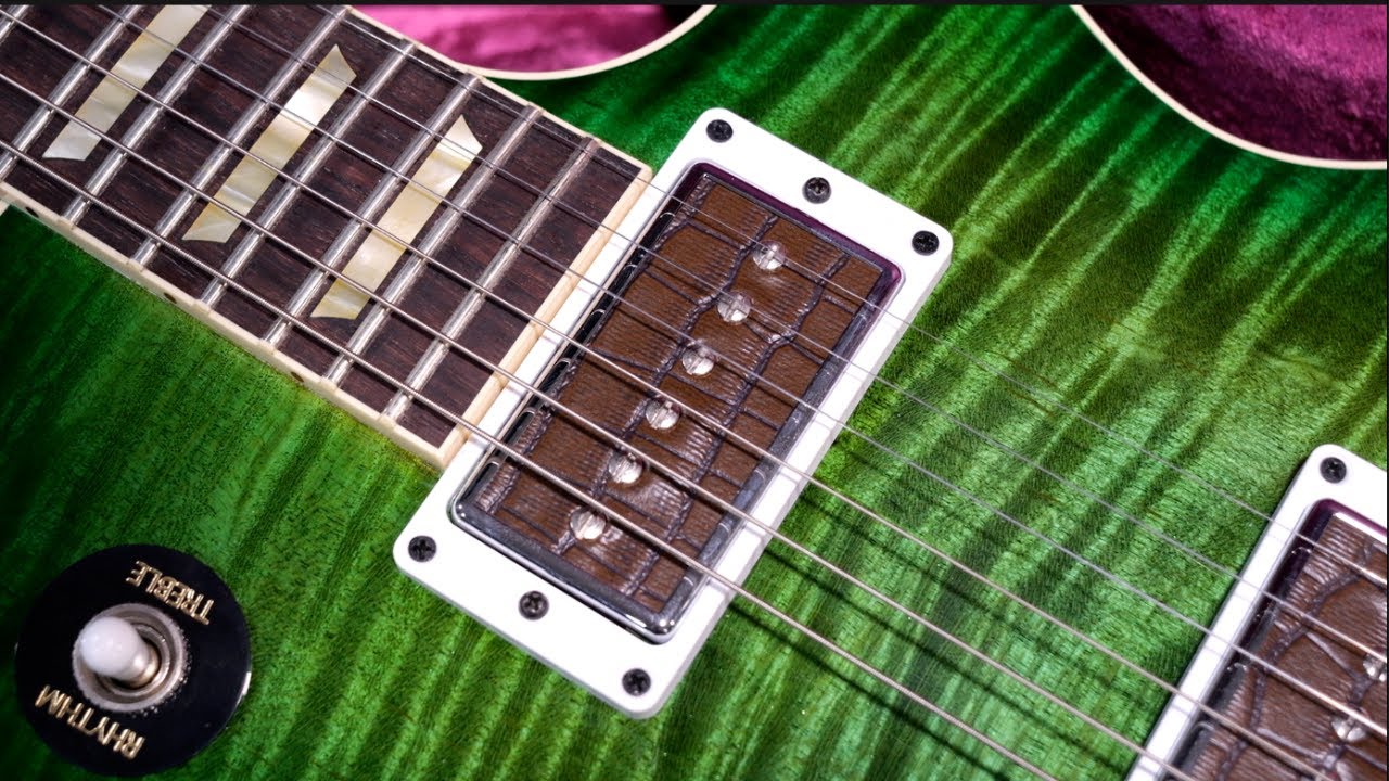 I've Never Had THIS Kind of Pickup Before! | 2022 MOD Collection Crocomelon Gibson Les Paul R9 Green