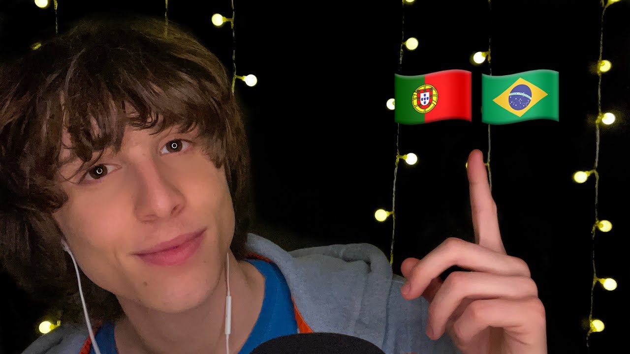 MEU PRIMEIRO VÍDEO EM PORTUGUÊS 🇵🇹🇧🇷😴😴 | ASMR