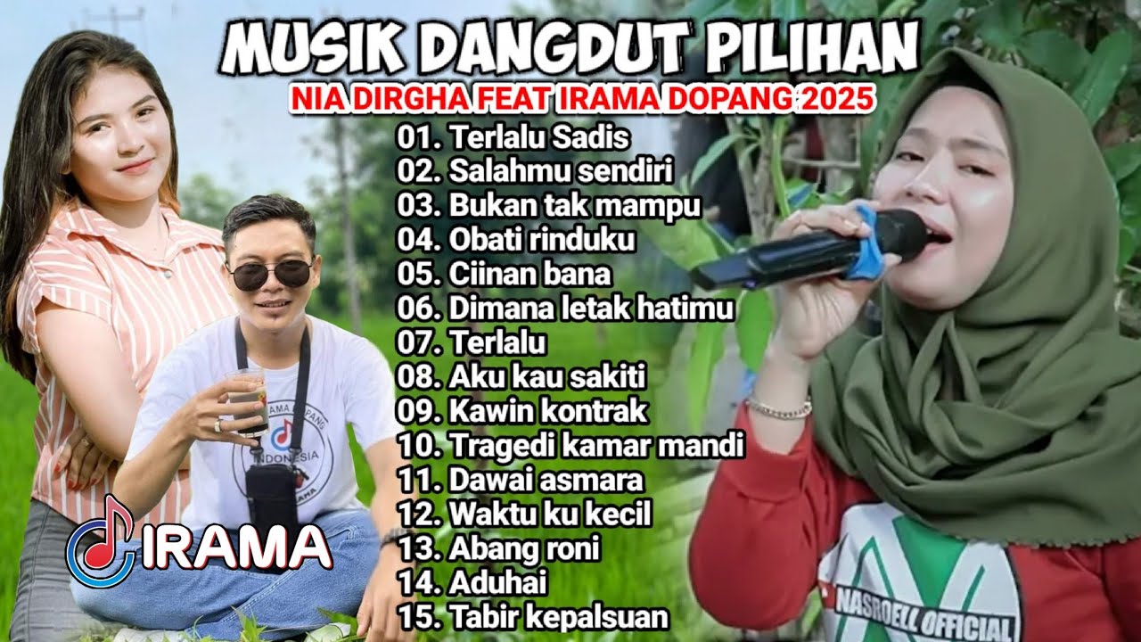 FULL ALBUM MP3 LAGU DANGDUT TERBAIK NIA DIRGHA VERSI IRAMA DOPANG 2025