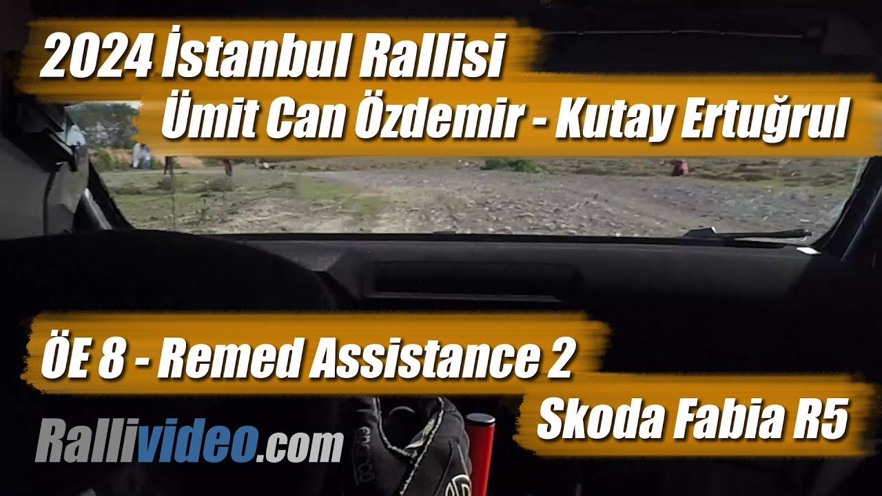 INCAR // 2024 İstanbul Rallisi / Ümit Can Özdemir - Kutay Ertuğrul / ÖE 8 - Remed Assistance 2