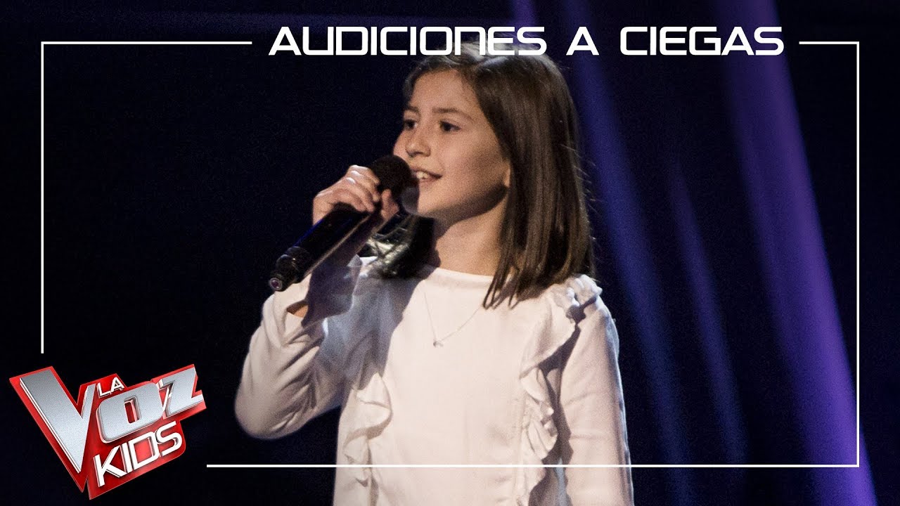 Claudia Martínez canta 'This is me' | Audiciones a ciegas | La Voz Kids Antena 3 2019