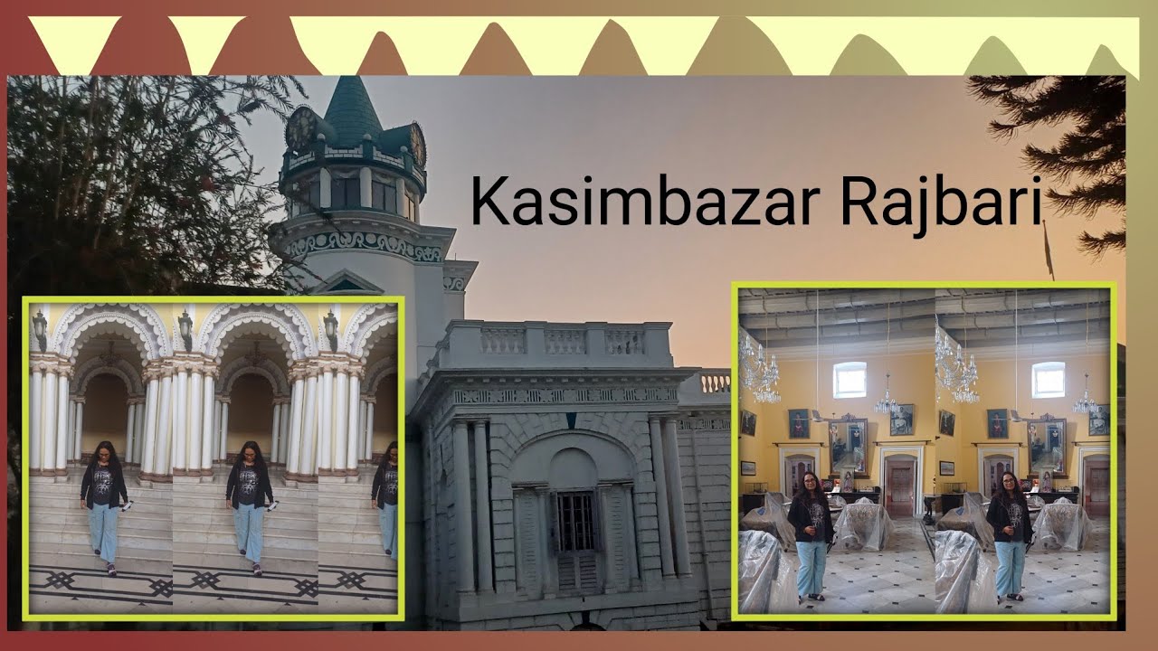 Kasimbazar Rajbari#Murshidabad#এক ঐতিহ্যবাহী heritage palace#অন্যতম popular historical attraction.