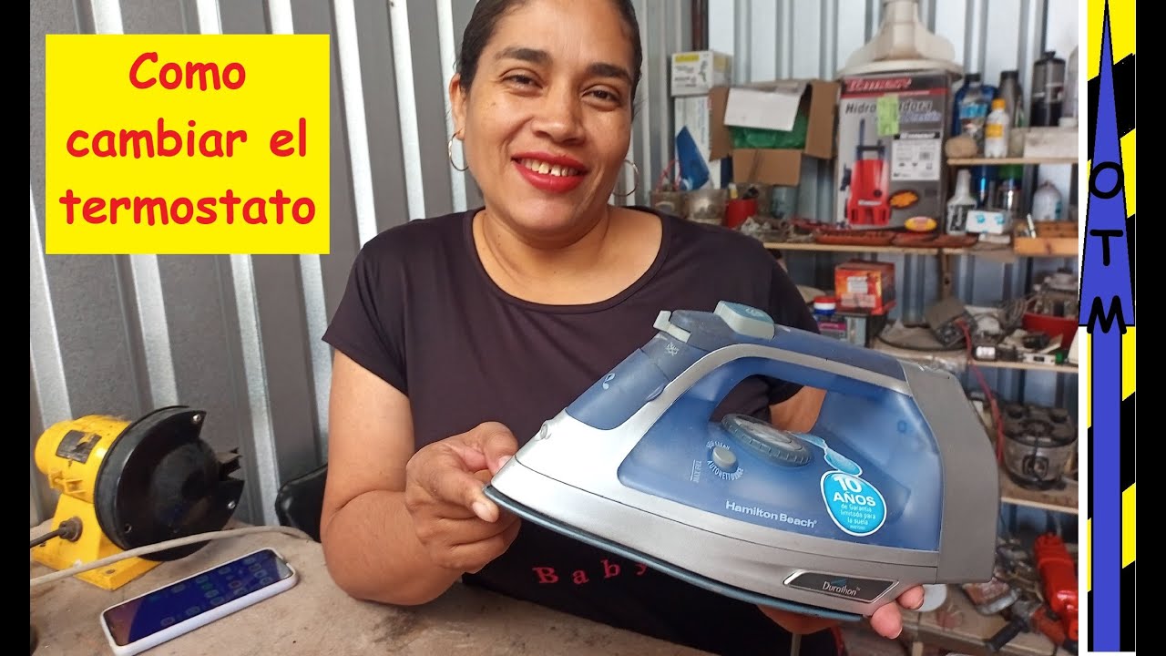 Como reparar una plancha Hamilton Beach Durathon que no calienta