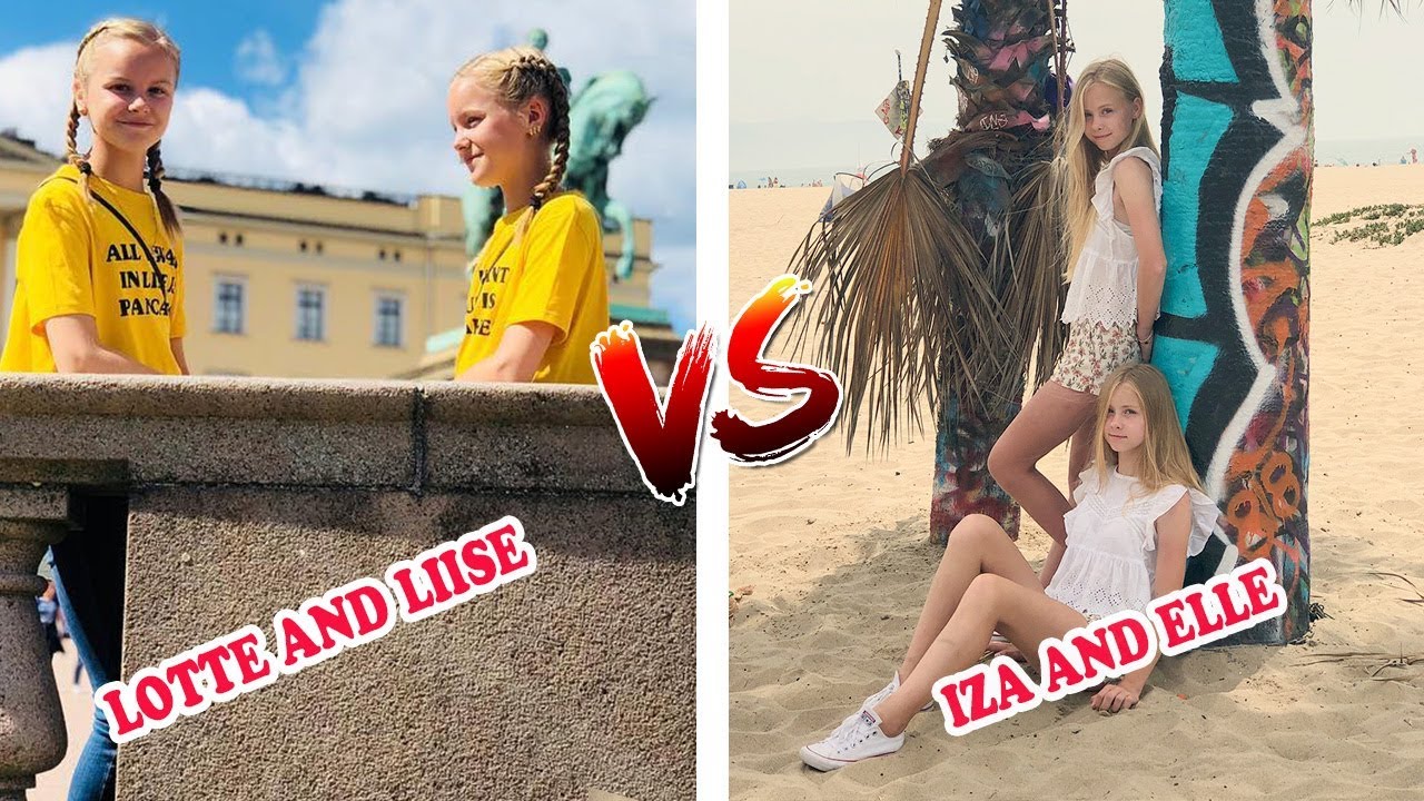 Lotte and Liise Vs Iza and Elle ( Best Of June & July 2018 ) Musically Compilation