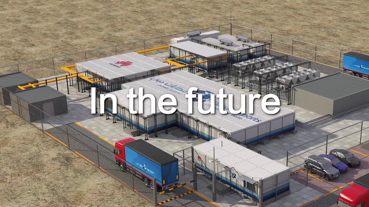 Huawei Dubai Airport Case of Prefabricated Modular Data Center1080P