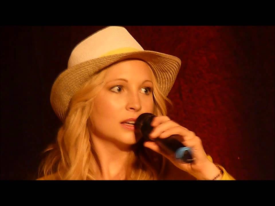 Candice Accola talking about Kissing Scenes on The Vampire Diaries BloodyNight Con Europe 2013 2014