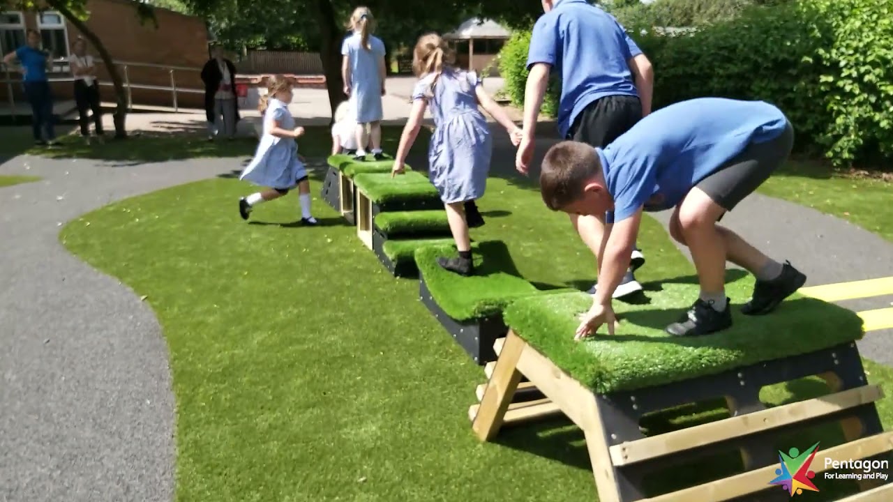 Raysfield Primary Schools Huge Playground Surfacing Development