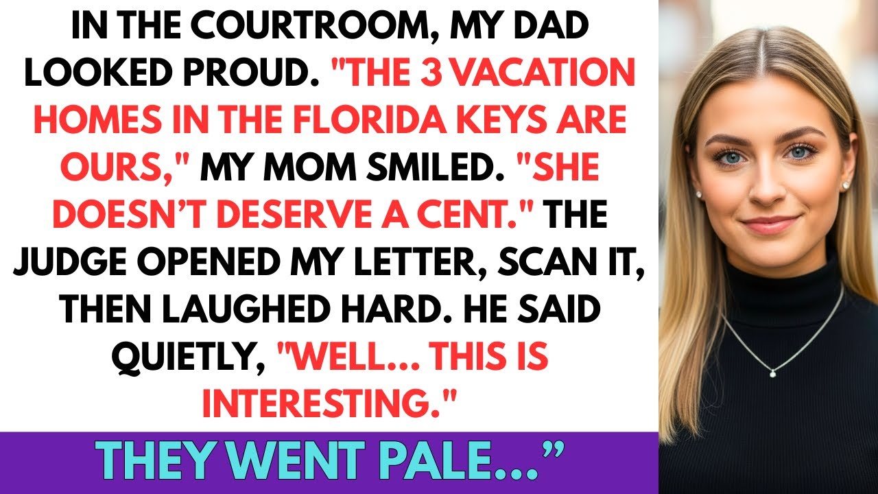 In Court, My Parents Claimed All 3 Florida Homes — But The Judge Smiled, “Well… This Is Surprising”