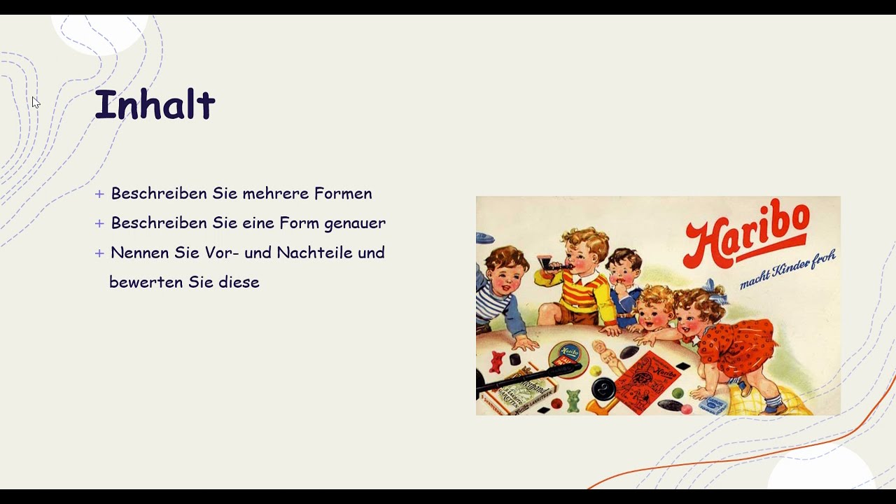 Goethe Zertifikat B2/Sprechen Teil 1/ Werbung