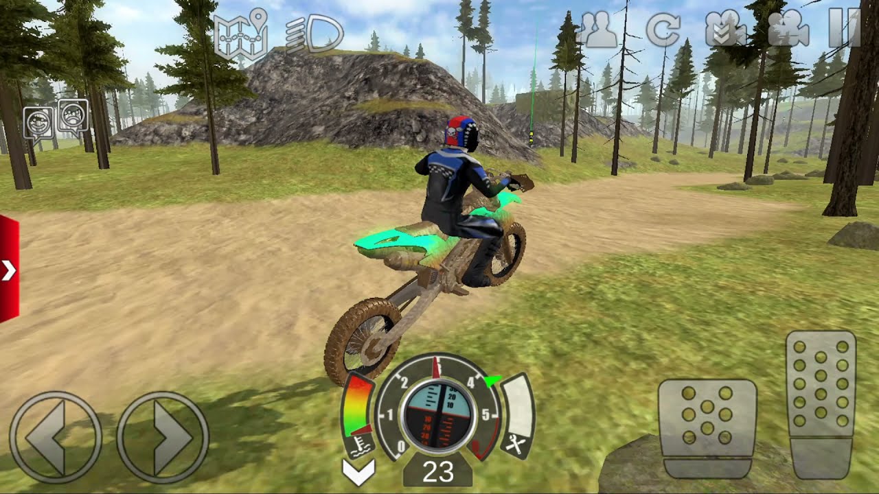 Offroad Outlaws Monster Bike Racing Stunt Rally - Android GamePlay On PC