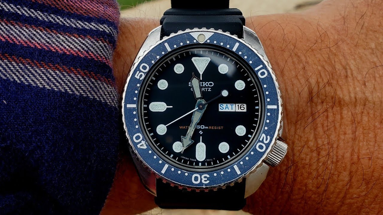 Новое уведомление о часах: обзор Seiko 7548 1979 года