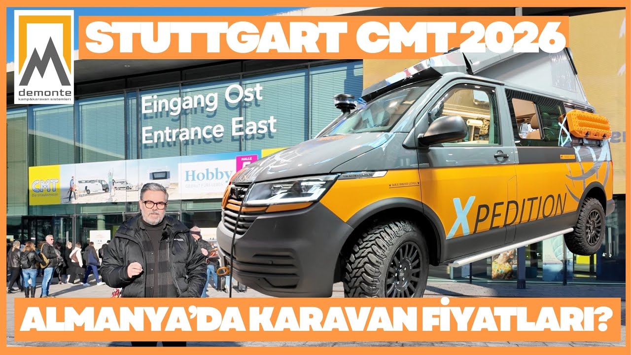 Almanya’da Karavan Fiyatları Şaşırttı! Tüm Moeller ve Fiyatları! | CMT Stuttgart 2026