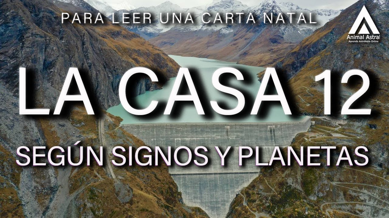 El Inconsciente, Misticismo, Escapes, Retiros, Rendición, Servicio - La Casa 12 en la carta Natal.