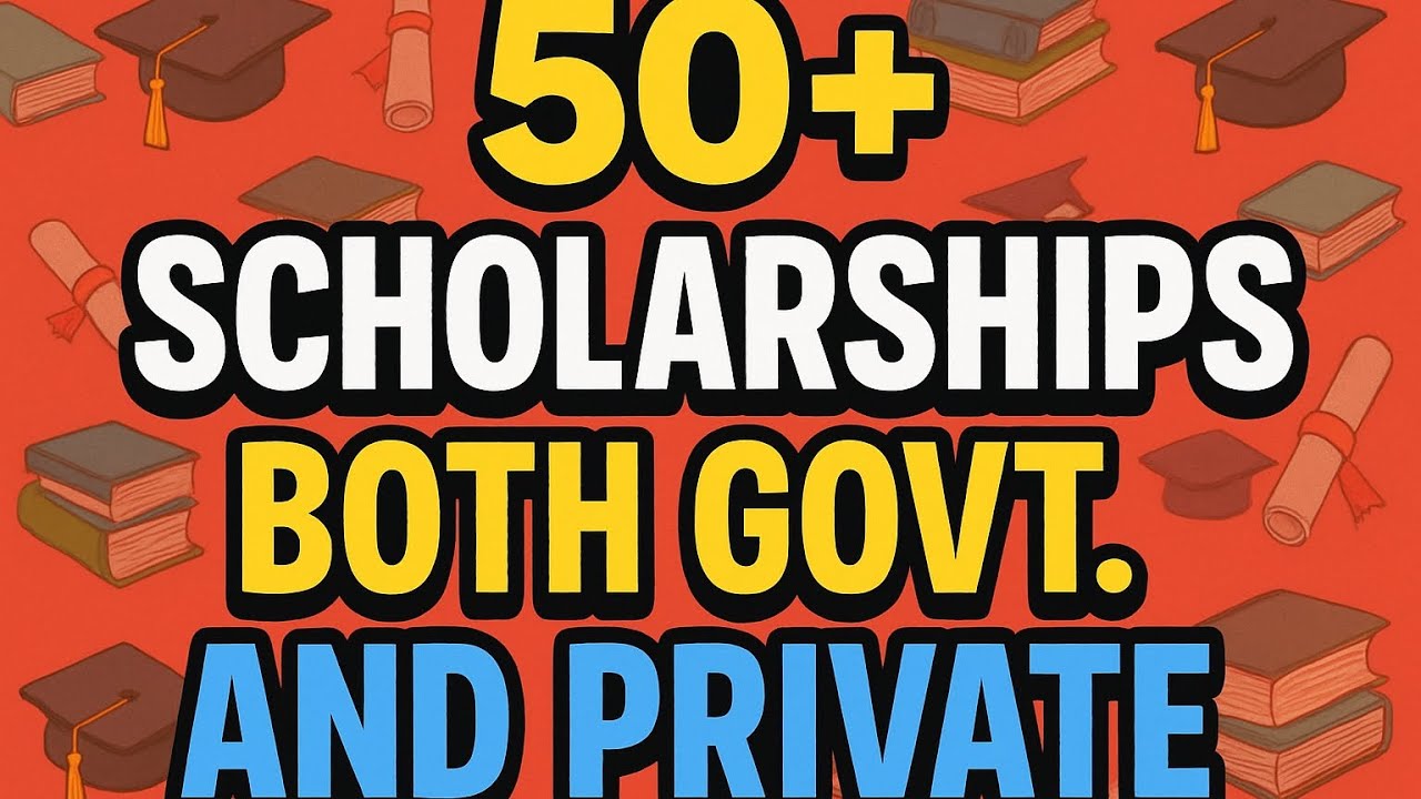 Unlock 50+ government and private scholarships—secure your academic future today upto ₹500000