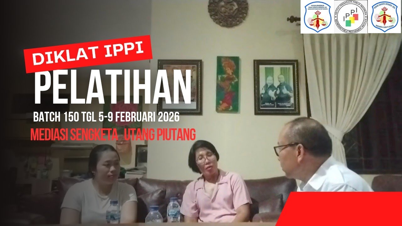 Mediasi Batch CL (150)|Dr., I WAYAN KARTIMIN,S.S.,M.Par|Sengketa Utang Piutang