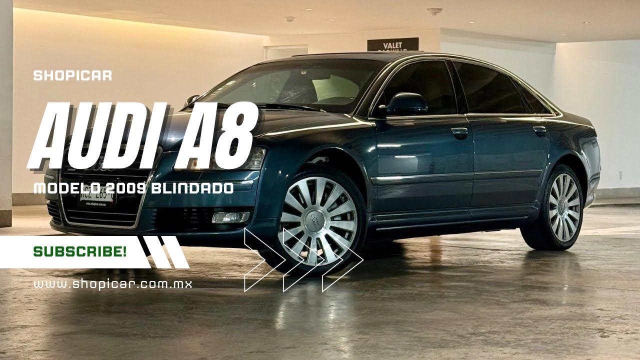 Blindado | Audi A8 4.2 Lwb 350 HP Quattro 🇩🇪💎 Modelo 2009