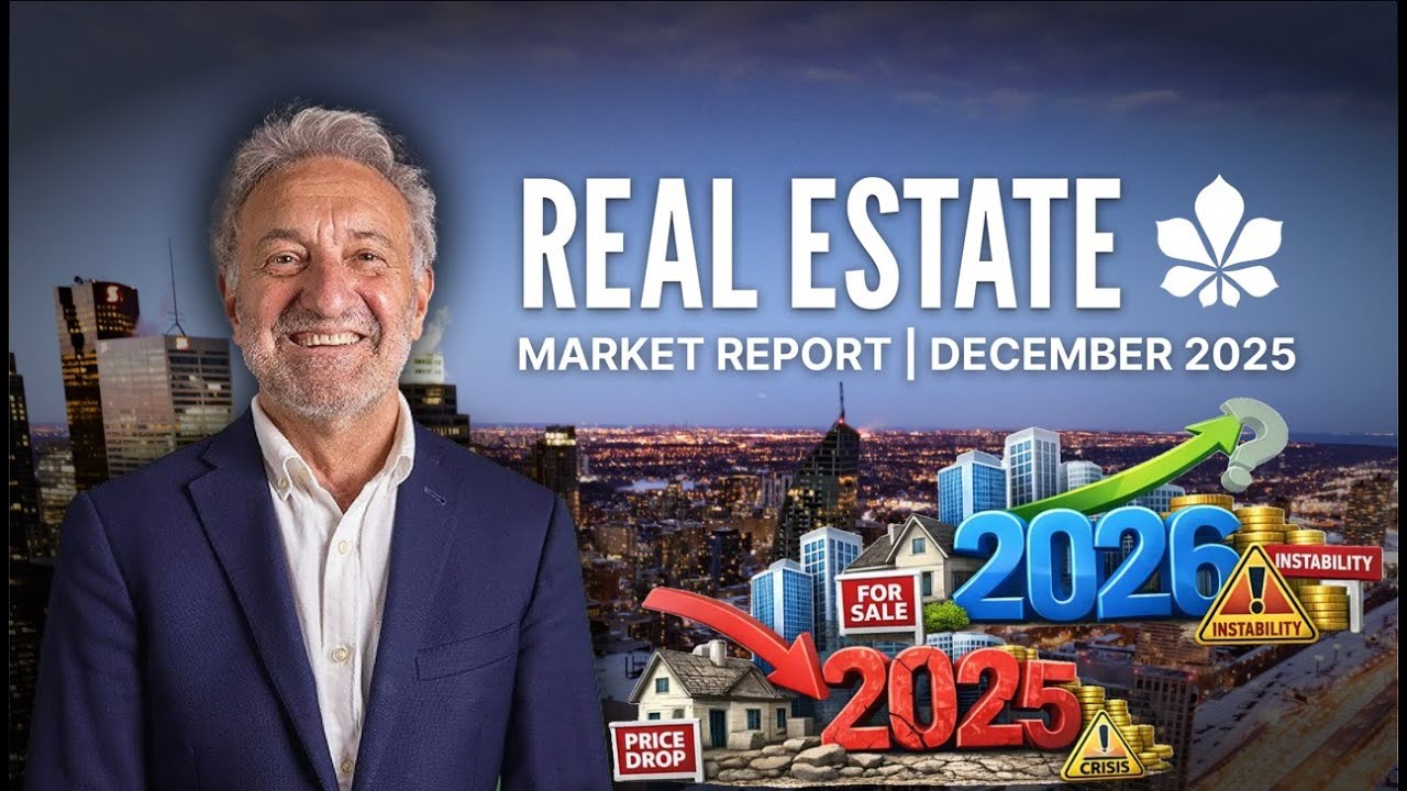 Real Estate Market Report – December 2025 | 2026 Forecast: Prices Falling, Sales