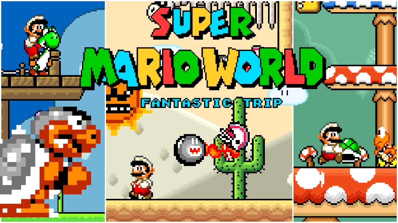 Super Mario World: Fantastic Trip (Demo) (2021) (by Jeosberry) | Super Mario World (SMW) ROM Hack