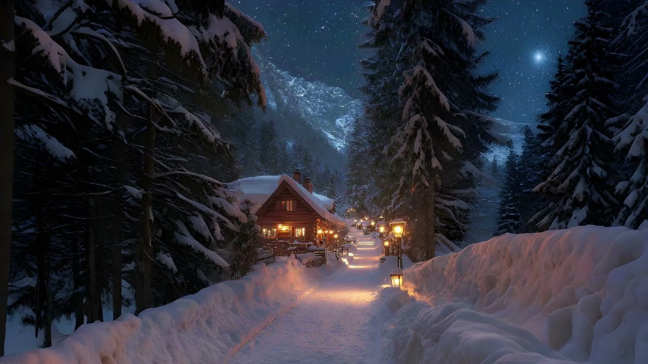 Winter Stilness 2#  Calming Sleep Meditation Music - Relaxing Ambient Music