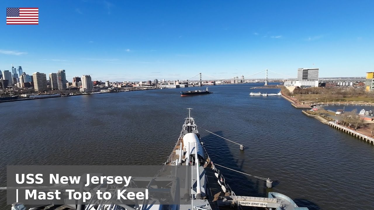 Return to the USS New Jersey - How high, and low, can you go?
