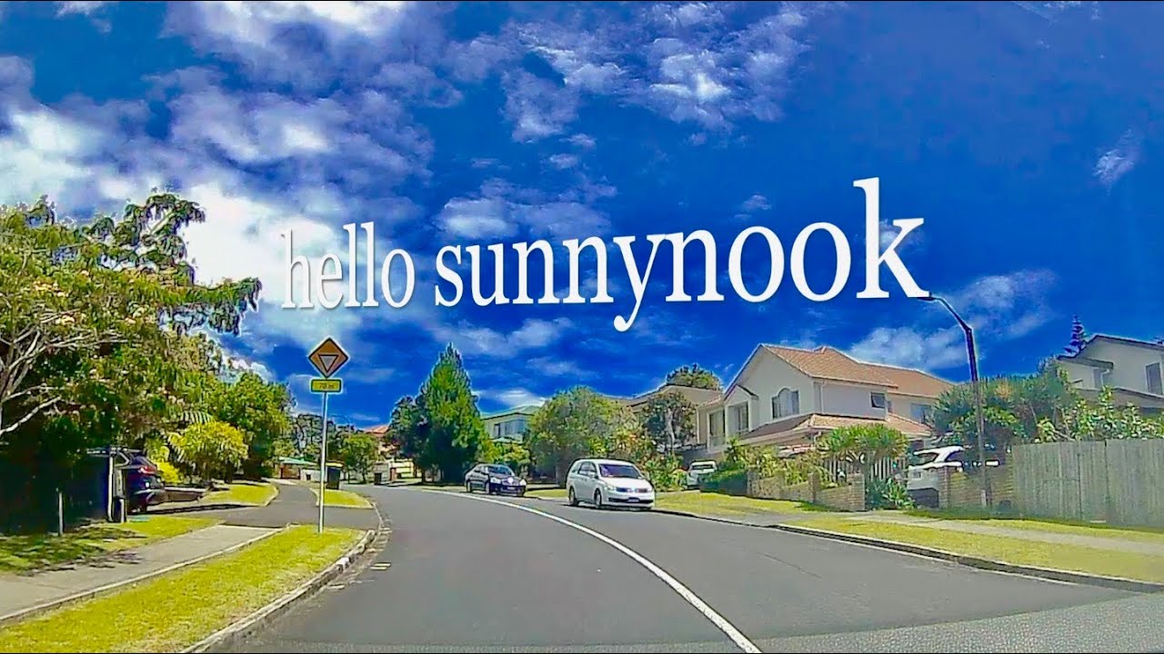 Driving Sunnynook, North Shore, Auckland, New Zealand