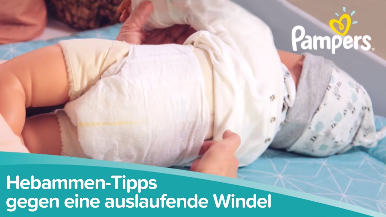 Die besten Hebammen-Tipps gegen auslaufende Windeln | Pampers Experten Service