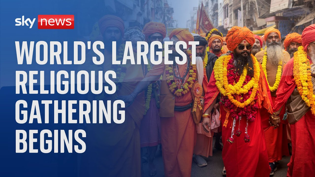 India hosts Maha Kumbh mela - the world's largest religious gathering