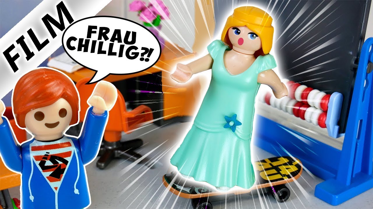 Playmobil Film deutsch NEUE VERTRETUNGSLEHRERIN IST EINE BETRÜGERIN?! Kinderserie Familie Vogel