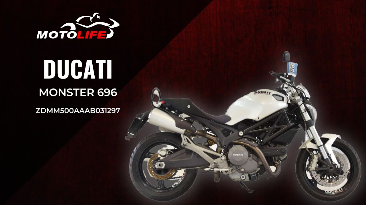 DUCATI MONSTER 696 - ZDMM500AAAB031297