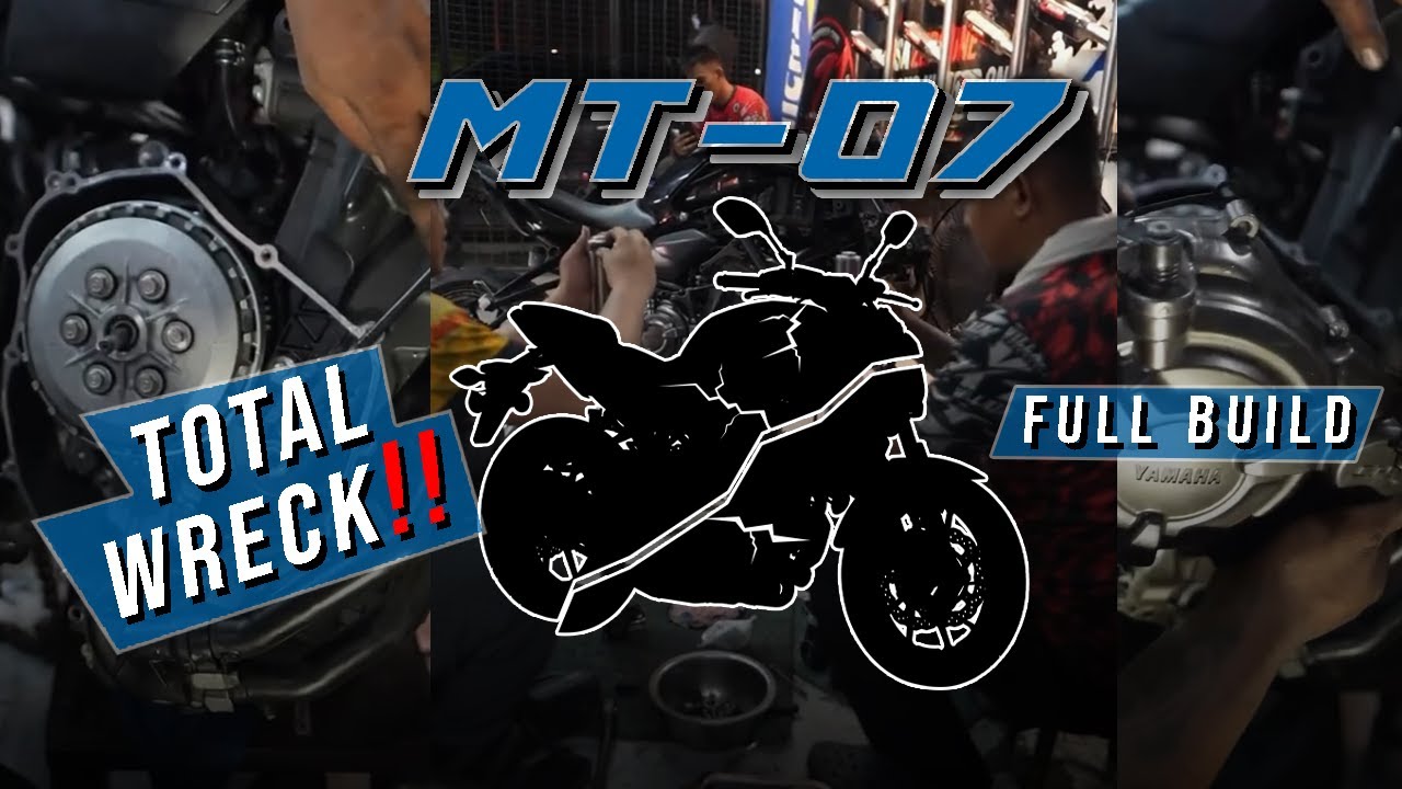 MT-0Sayang!! 😓 (MT-07 Total Wreck build)