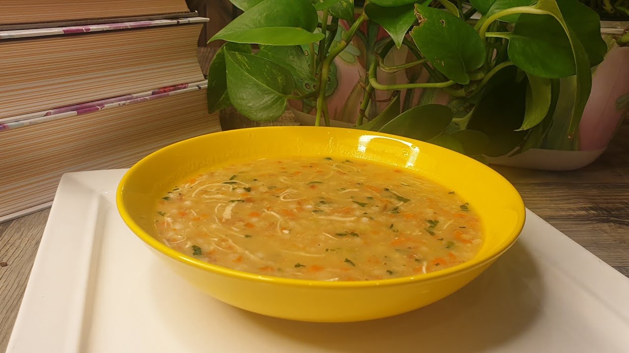طريقة عمل شوربة الهريس طبق مميز من اطباق رمضان سهل وسريع ومذاق رائع ولذيذ