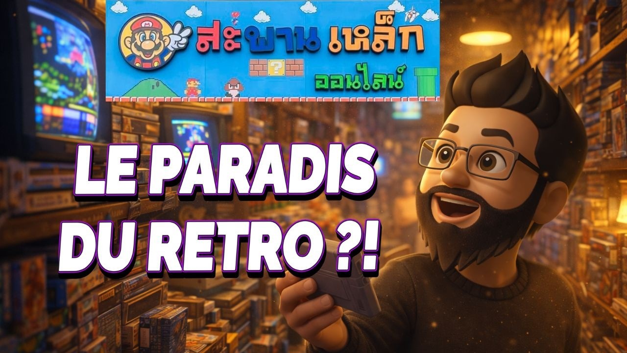 LE magasin RETRO le plus FOU que j'ai vu au monde 😱