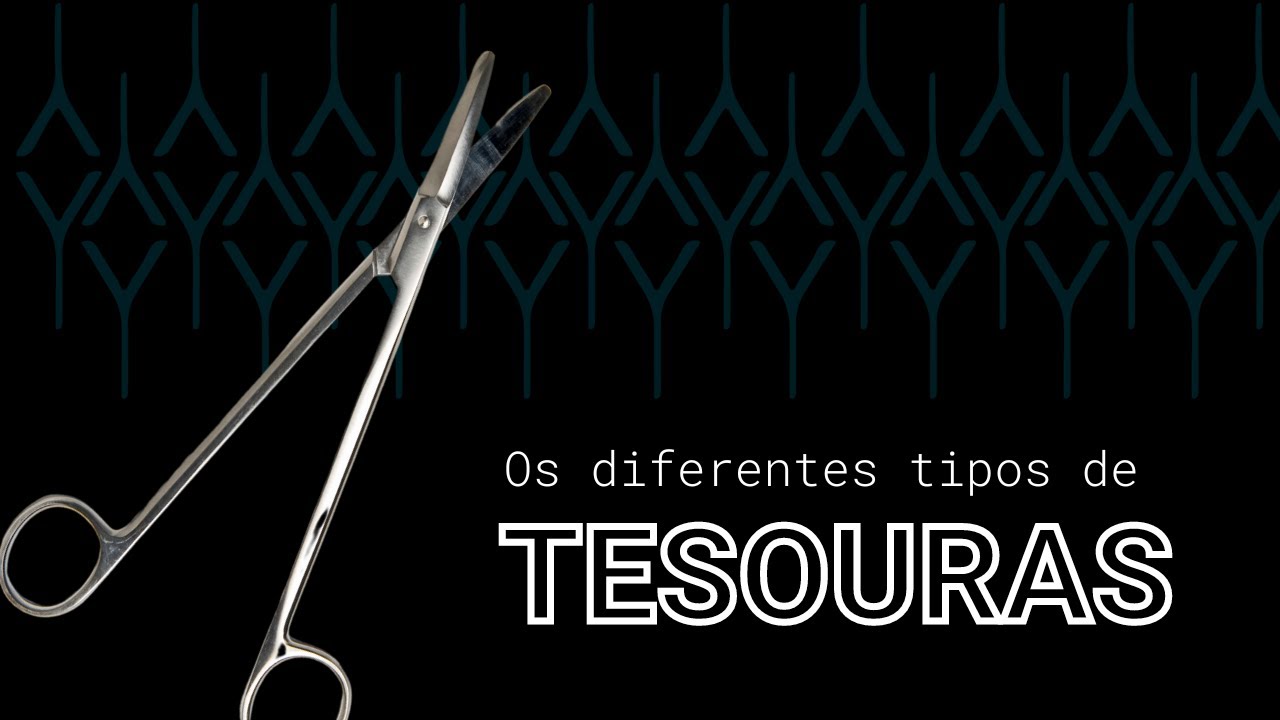 Os diferentes tipos de tesouras cir&uacute;rgicas e suas funcionalidades