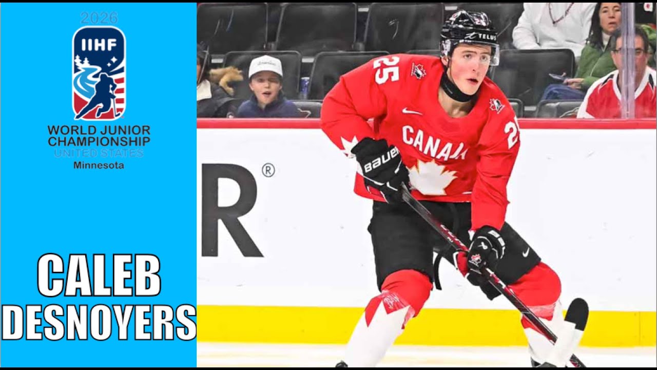 2026 WJC Highlights | Caleb Desnoyers
