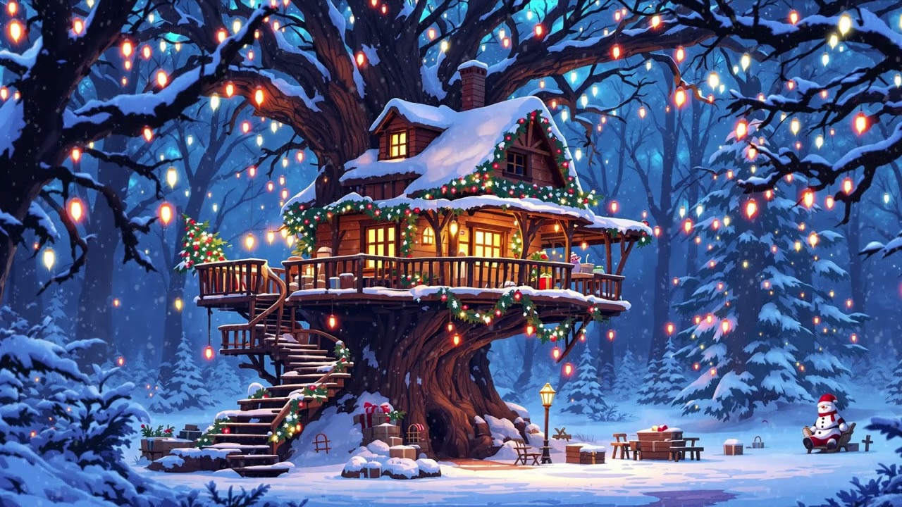 Christmas Treehouse / Ambient Meditation Music