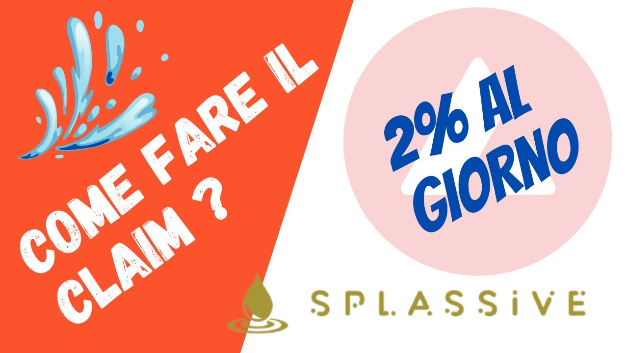 Splash Network.. clone di Drip - Come fare il claim? 🤑💰