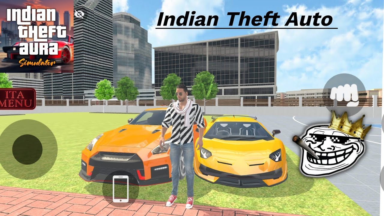 Indian Theft Auto Gameplay | New Indian GTA Style Game | Supercars & Open World Action 🚗🔥