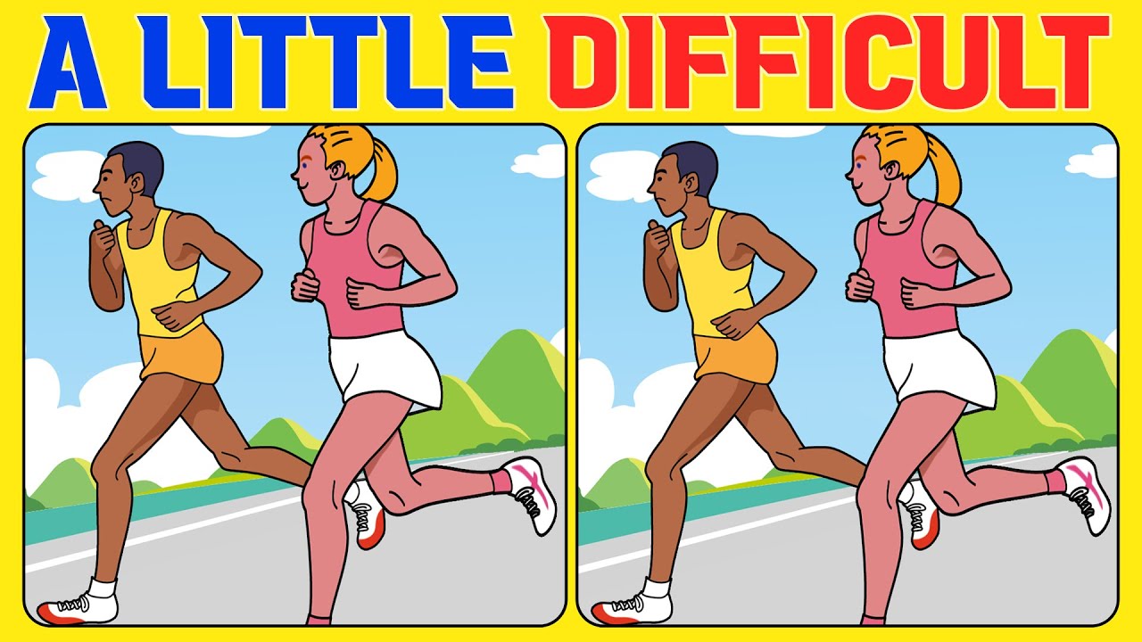🧠🧩Spot the Difference : Brain Teasers 《A Little Difficult》