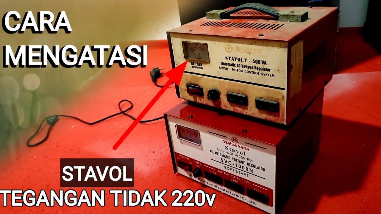 memperbaiki stavolt tegangan rendah (TIDAK 220 )