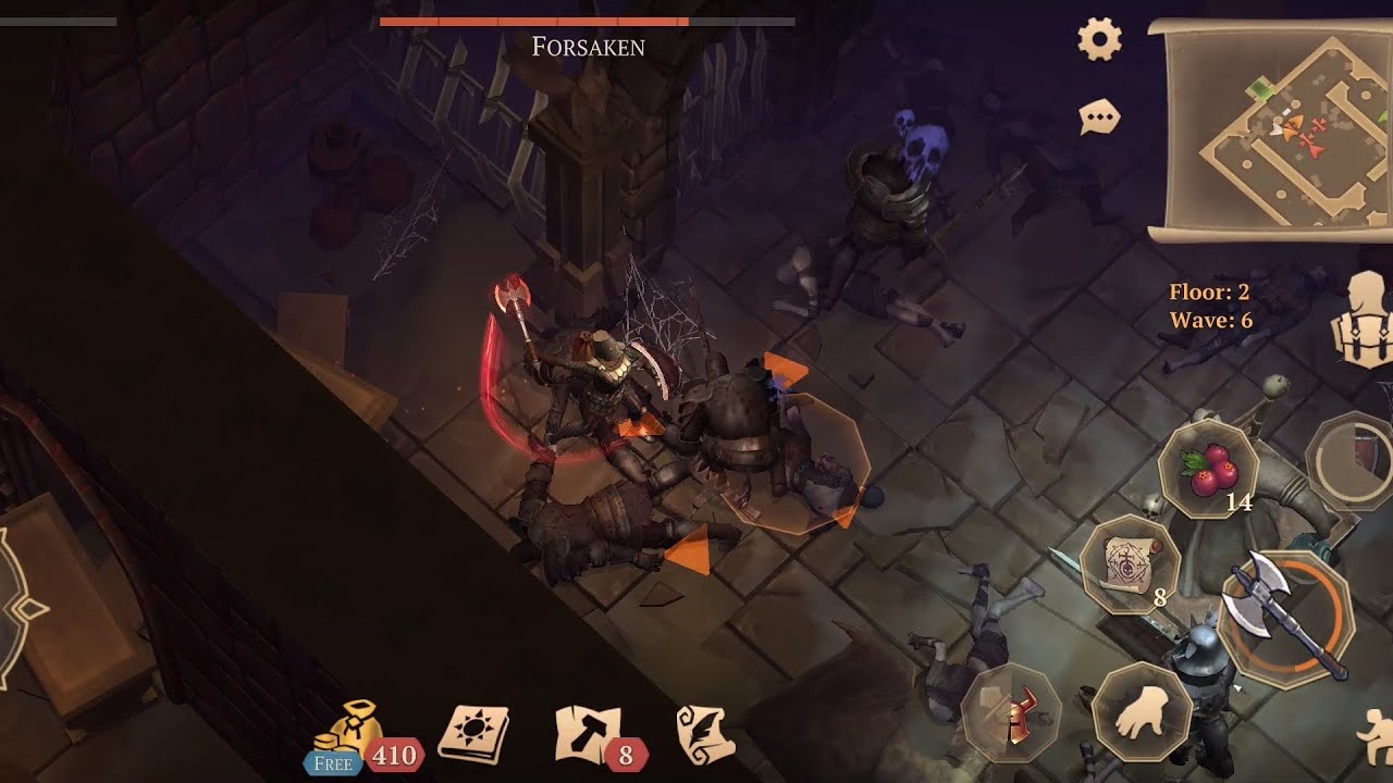 Grim Soul - Executioner's Axe Vs Traitors Catacombs 2nd floor