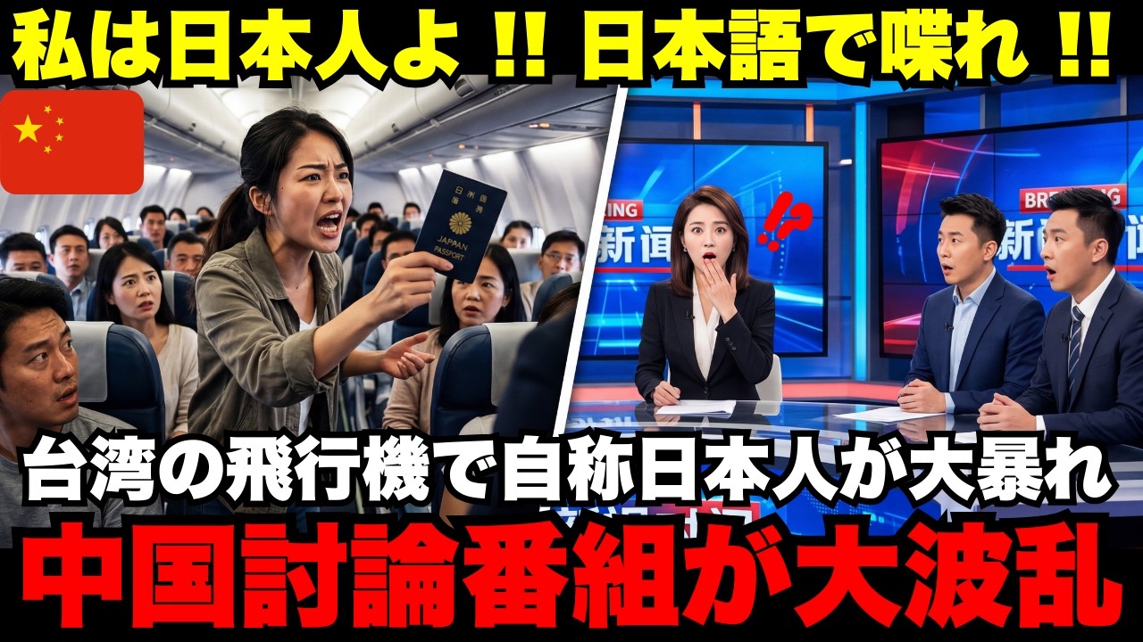 「これが日本人…？」中国パスポートの偉大さを示す討論番組で日本人になりすます中国人の実態にアメリカ人評論家も絶句!【海外の反応】
