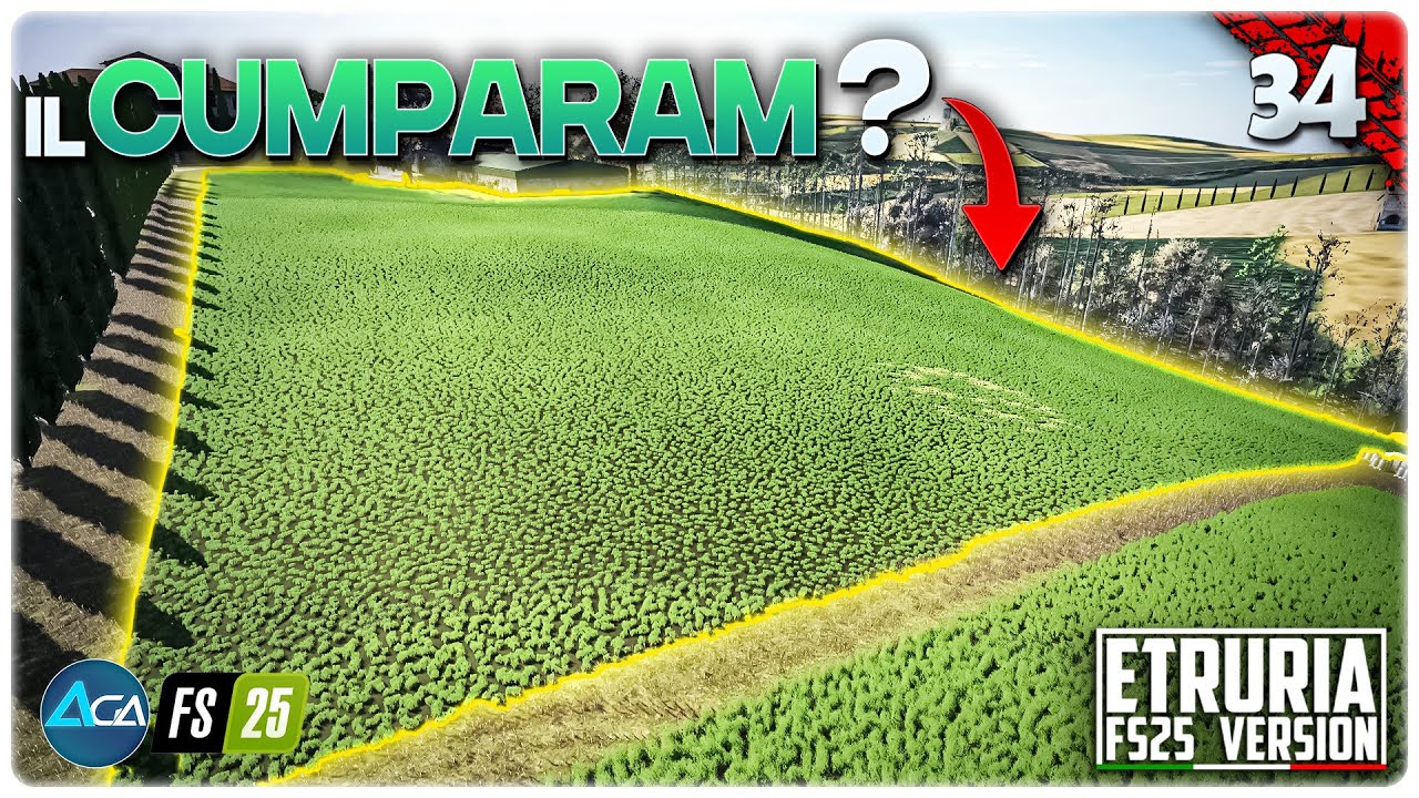 De mult timp vroiam acest teren - Gameplay Rom&acirc;nă FS25 Etruria 34