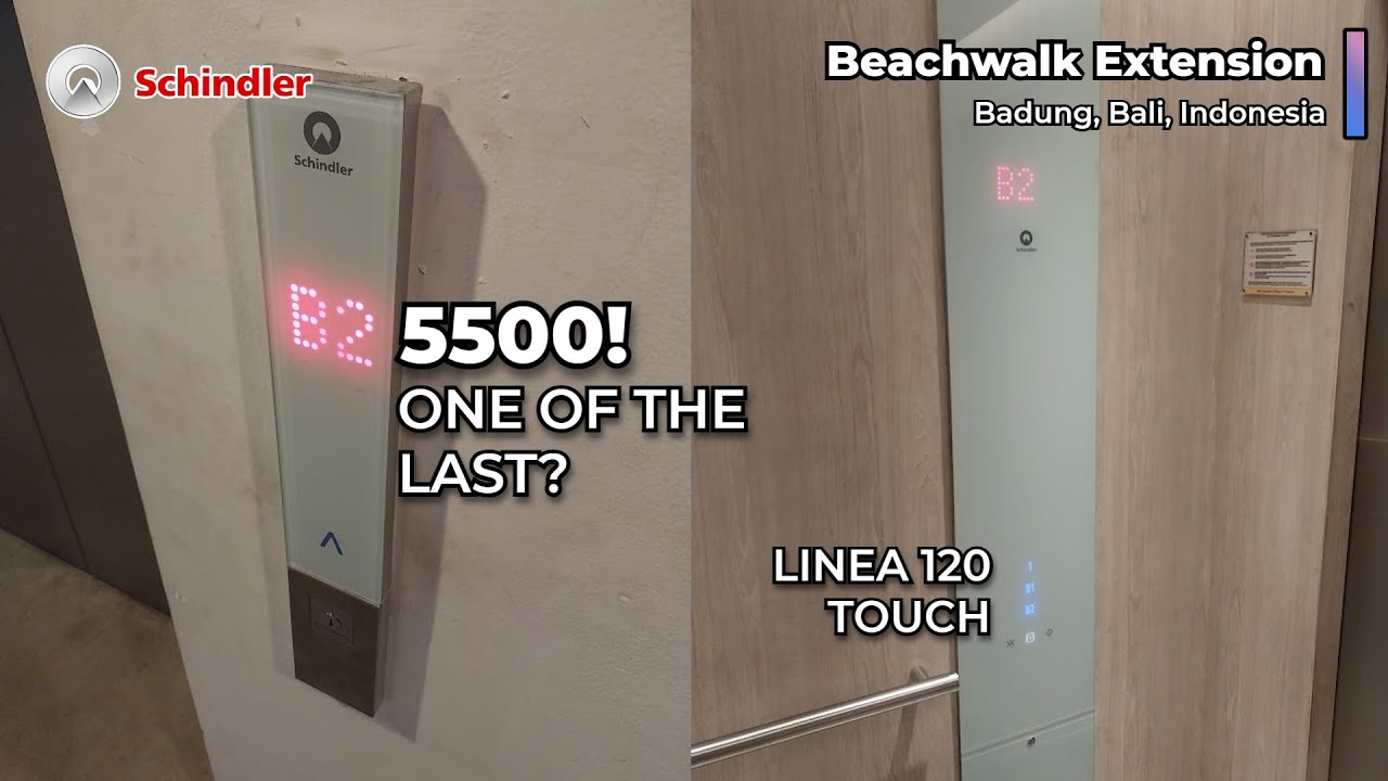 New Schindler 5500 Elevator - Beachwalk 2, Bali, ID