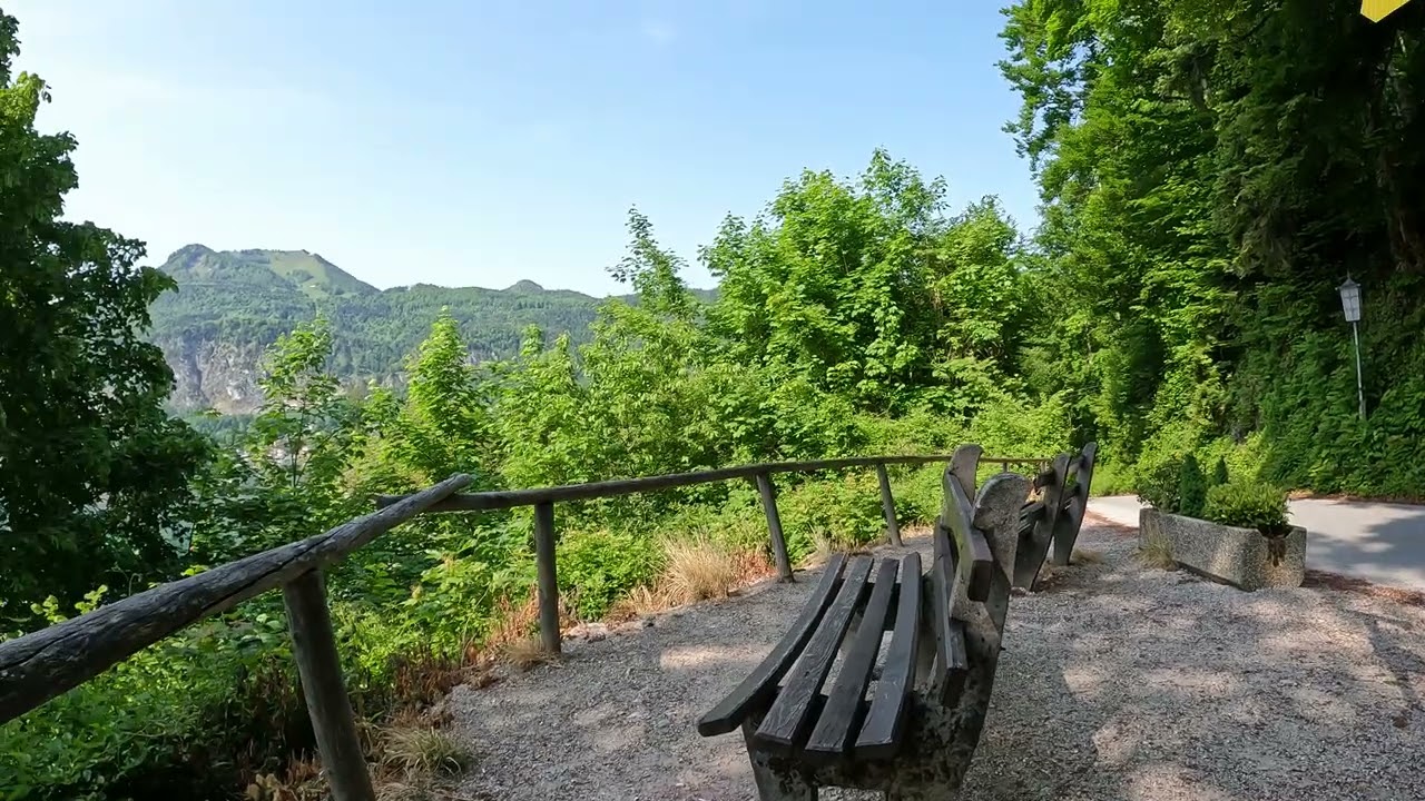 Fahrradfahrt entlang Mondsee (Zeitraffer) Teil 2