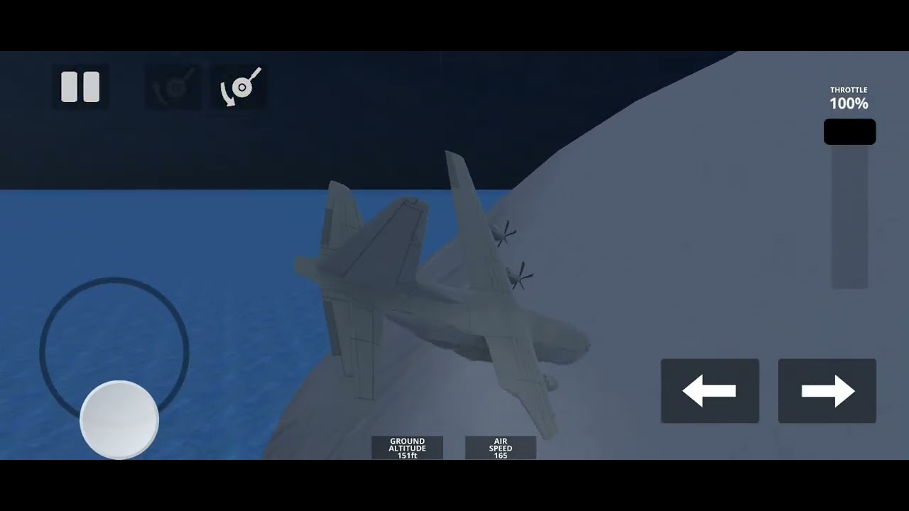 crash airplane simulator (part 2)